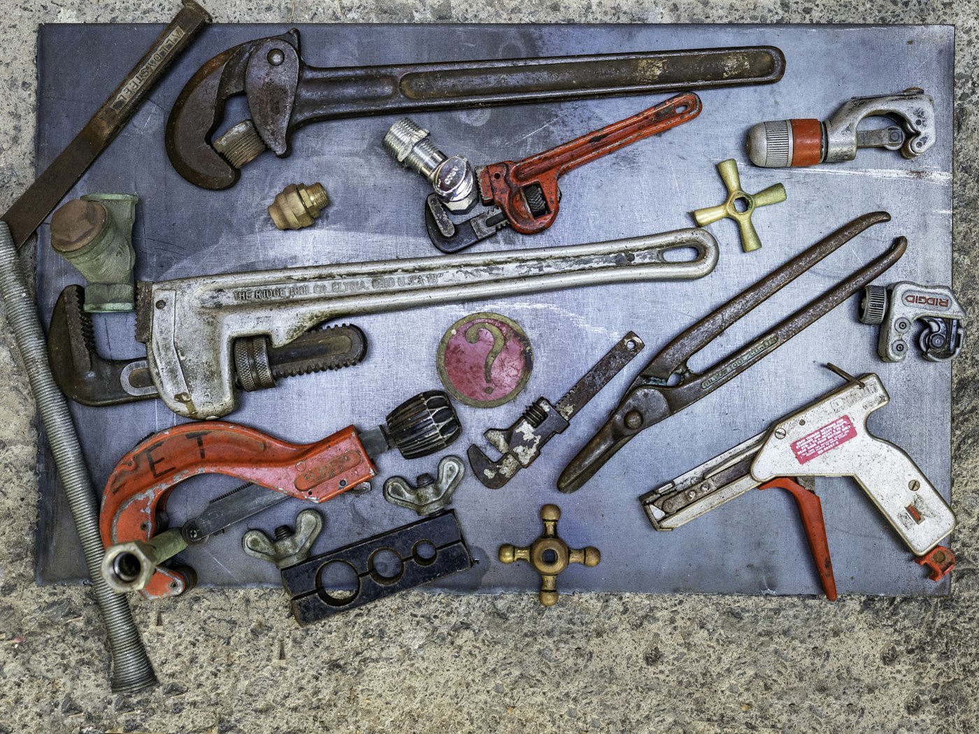 Pipe wrenches and plumbing tools — spa repair specialists